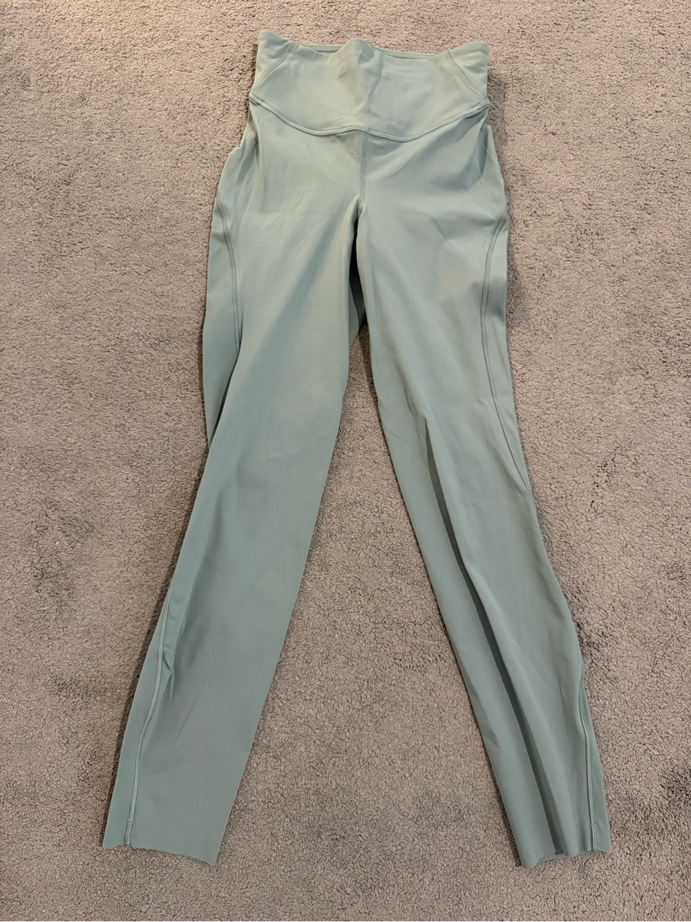 Lululemon High-Waist Slim Leg Women’s Pants in Sage Green